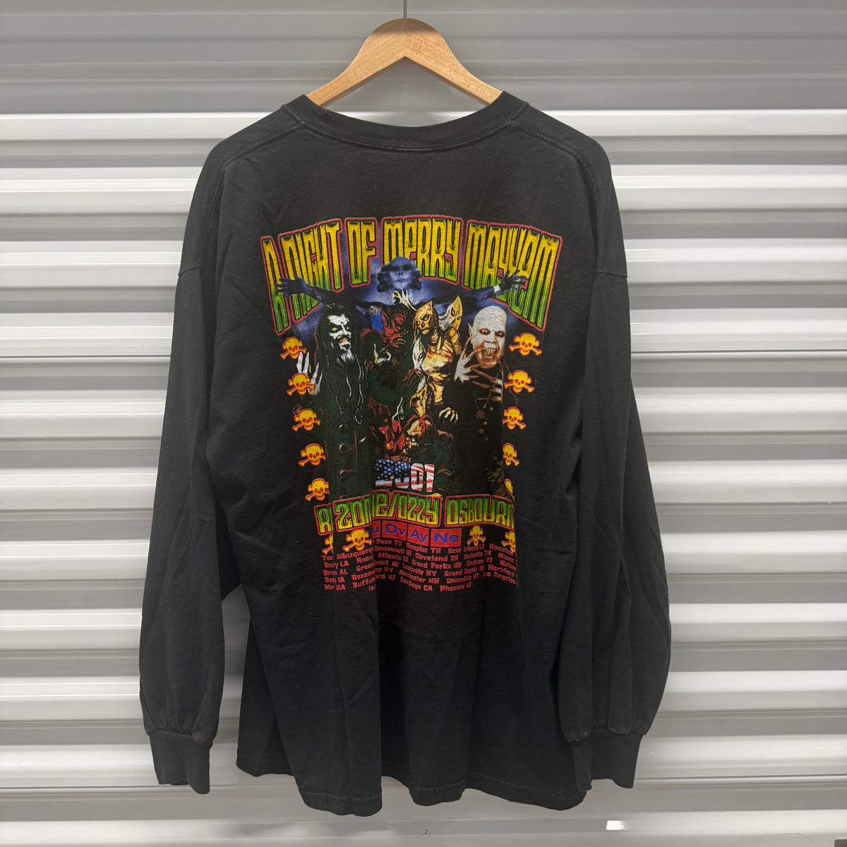 Vintage Ozzy Osbourne Longsleeve Size XXL