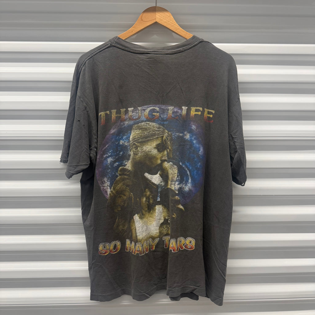 Vintage 90s Tupac Rap Tee Size XL