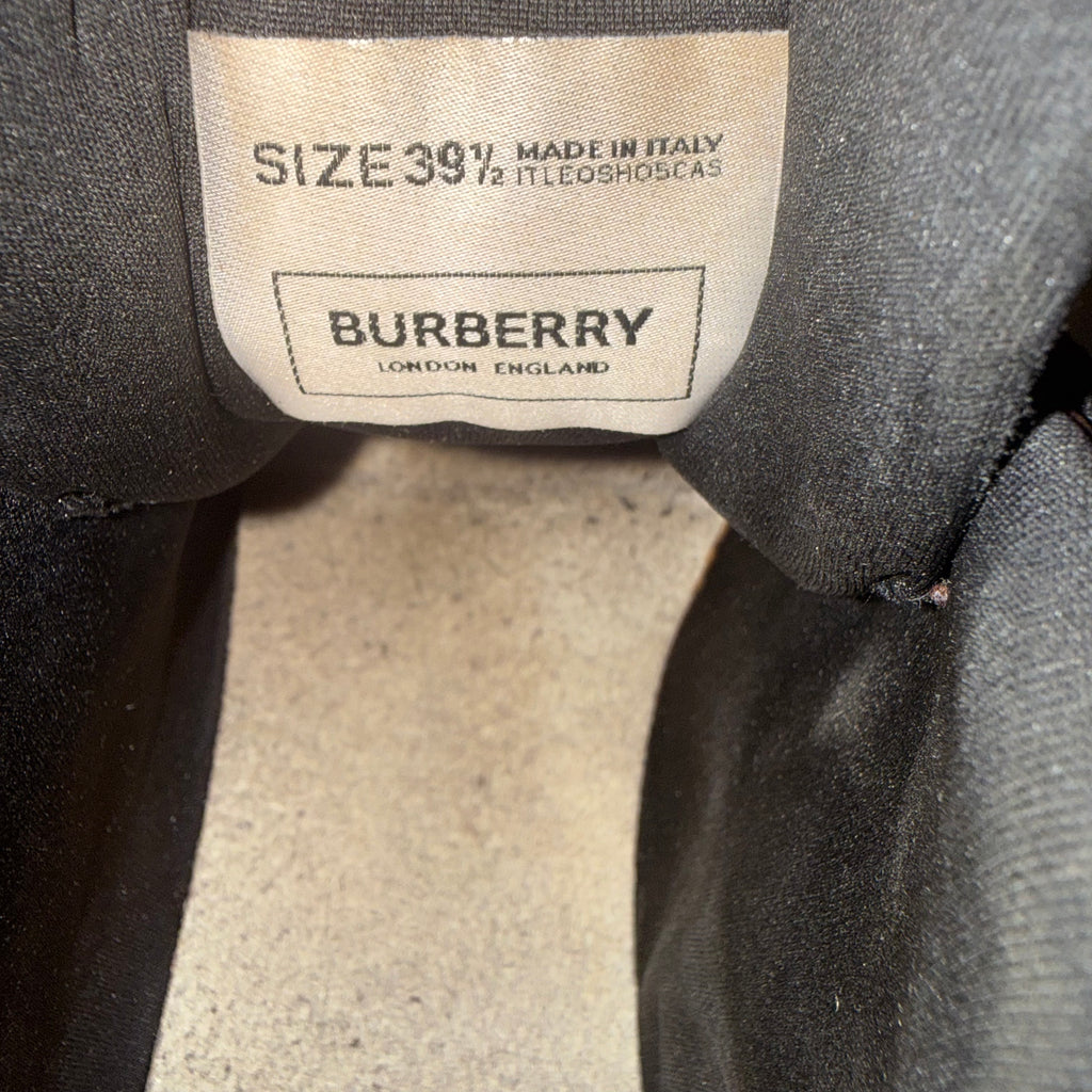 Burberry Arthur Mens Brown Leather Sneaker Size 7