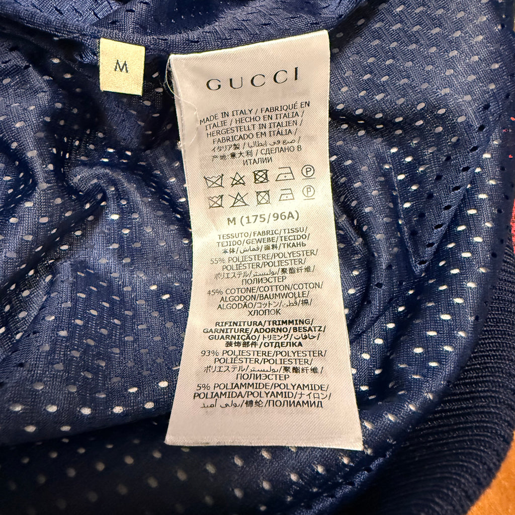 Gucci GG Supreme Jacket Multi-Colored Sz Medium