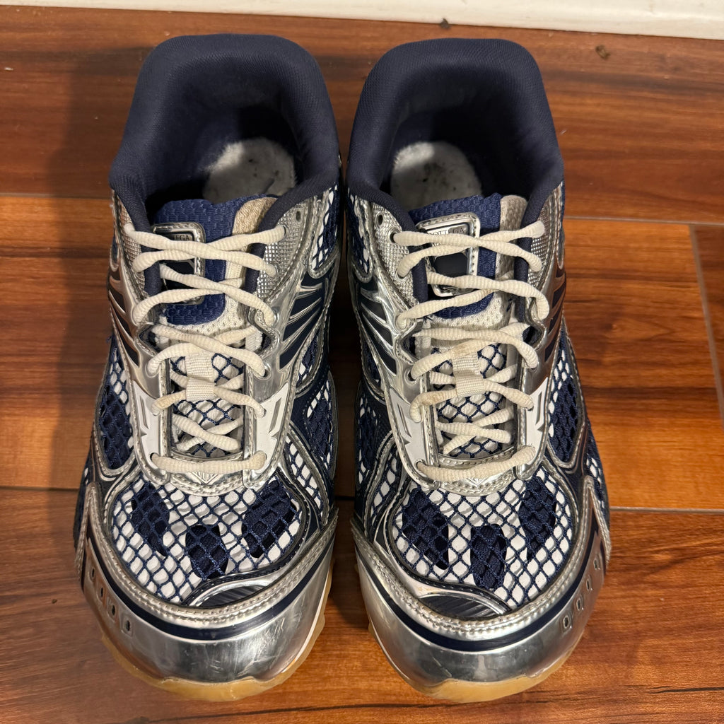 Bottega Veneta Blue/Silver Orbit Sneaker Size 10 (43 EU)