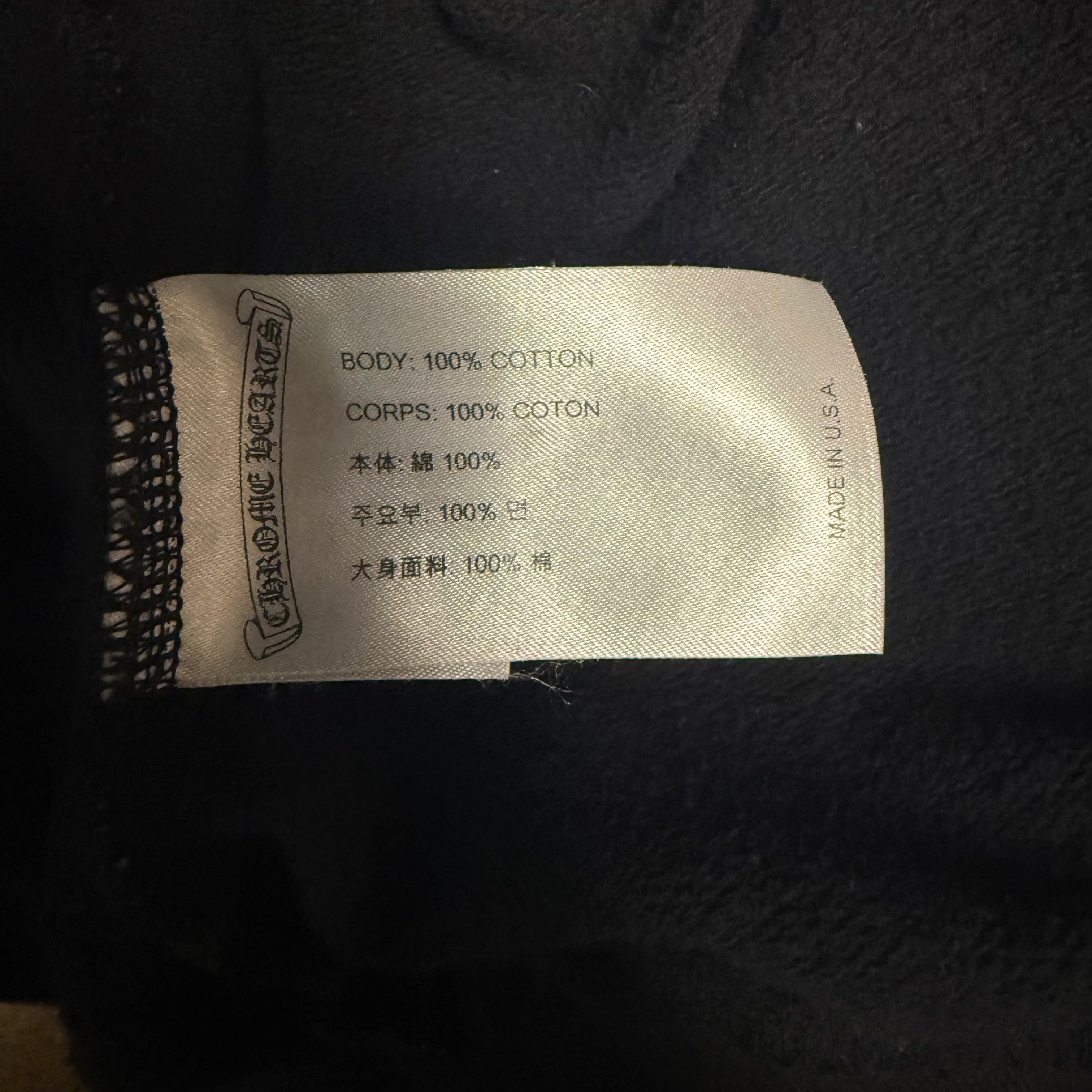 Chrome Hearts Matty Boy Chomper Hoodie Sz Medium