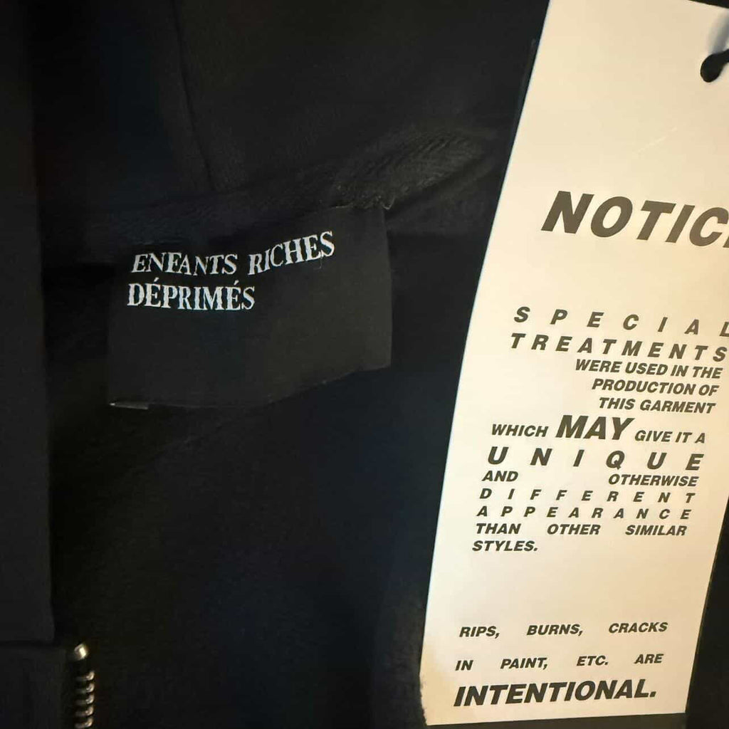 Enfants Riches Deprimes Narcotica Zip Hoodie Sz Medium