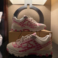 Sicko x Eric Emmanuel Pink/White Plaid Hiking Shoe Size 10