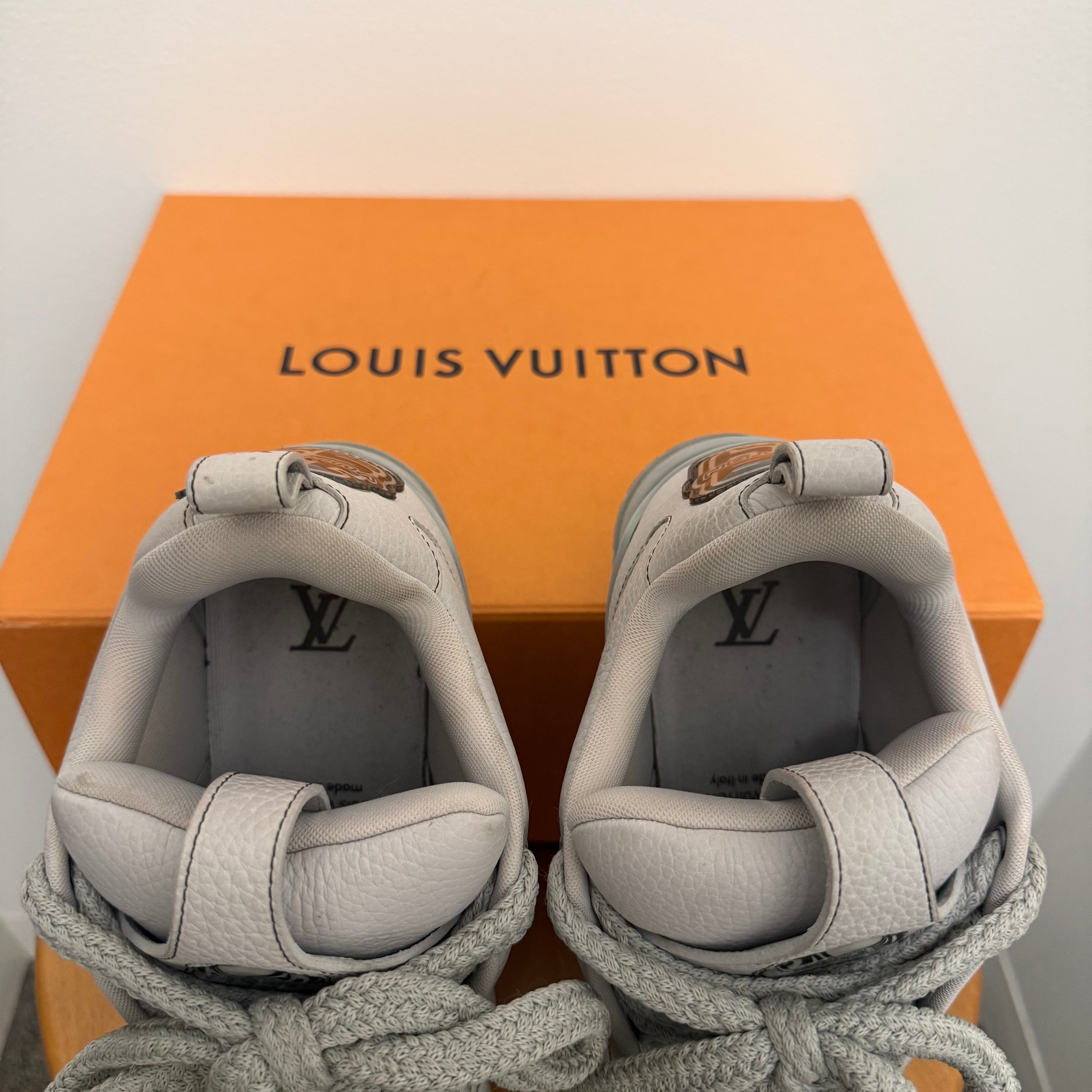 Louis Vuitton Skate Trainer Grey Sz 7 US (5.5 LV)