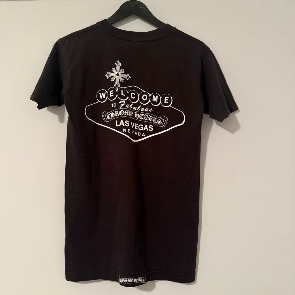 Chrome Hearts Vintage Black Welcome To Las Vegas Shirt Size Medium