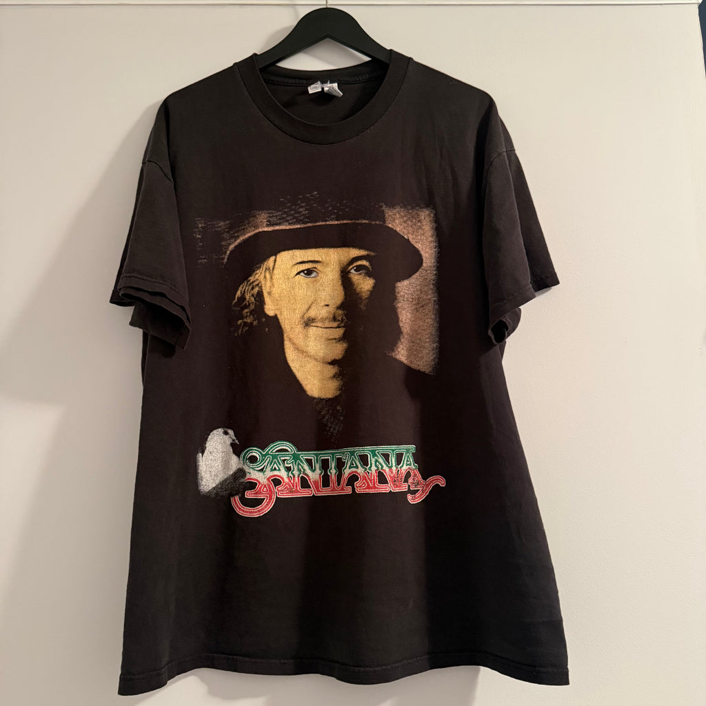 Vintage Carlos Santana 1998 Concert Tour Shirt Sz XL