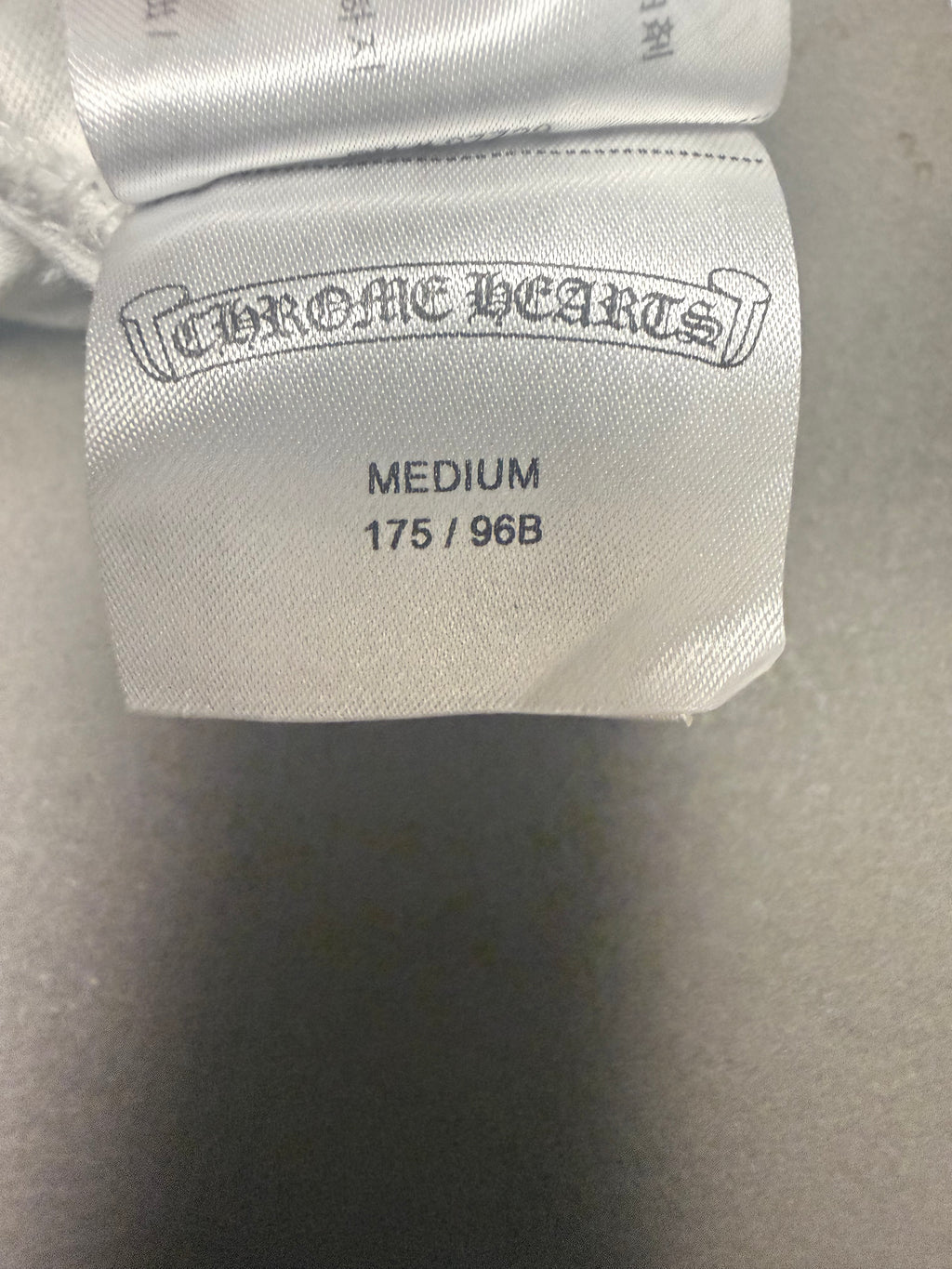 Chrome Hearts Las Vegas Horseshoe White Tee Size Medium