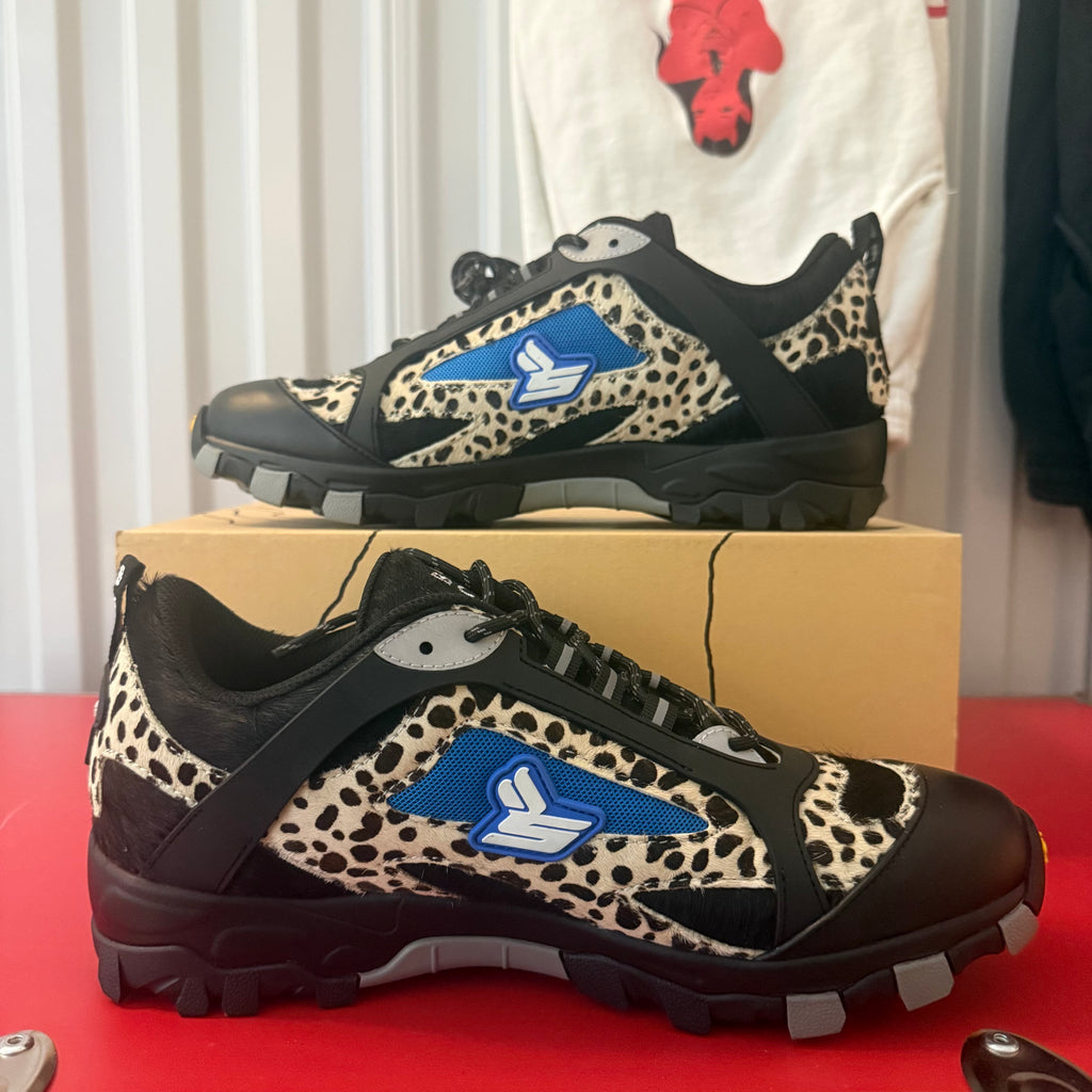 Sicko Diamond Blue Cheetah Hiking Shoe Size 11