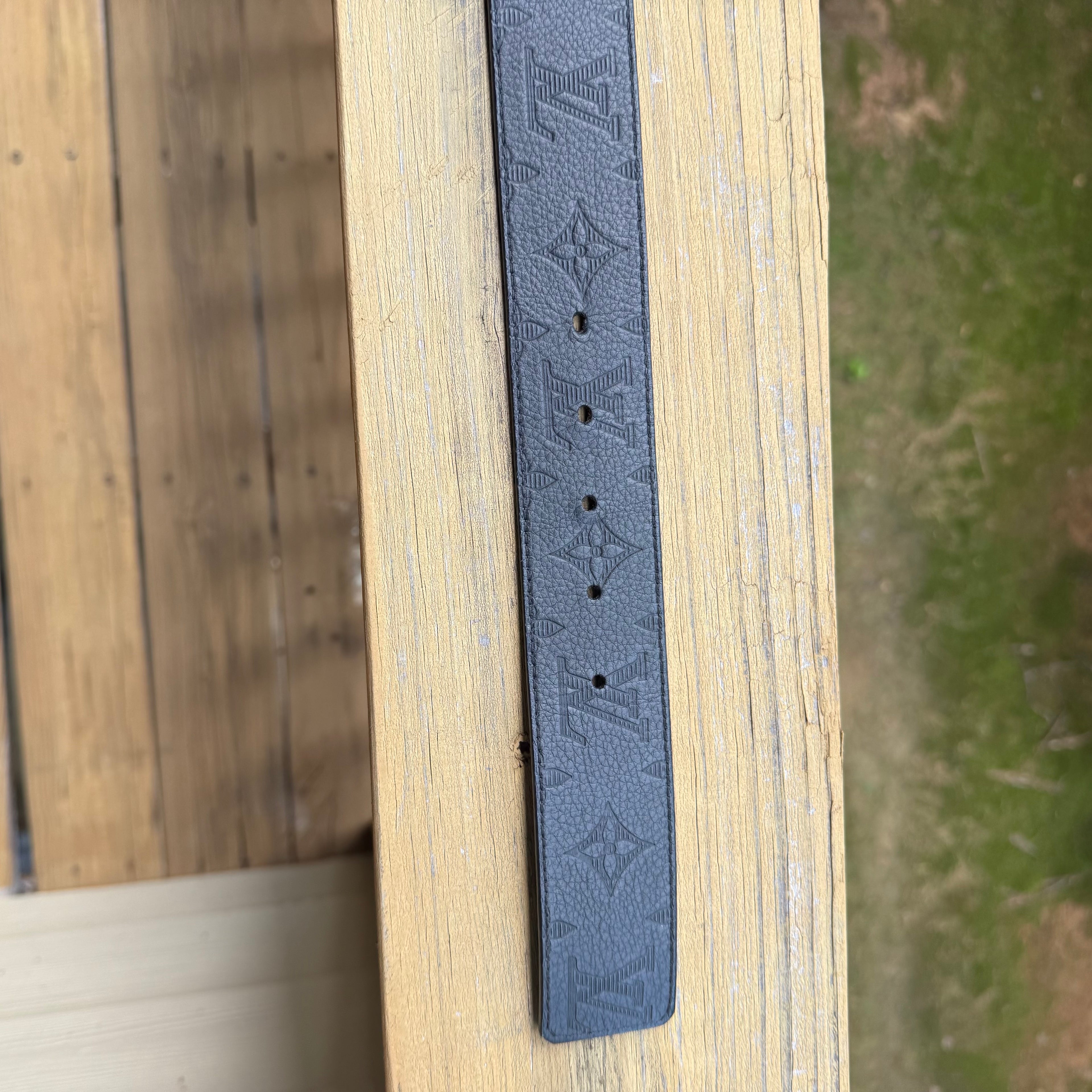 Louis Vuitton Shadow Reversible Belt Size 110/44