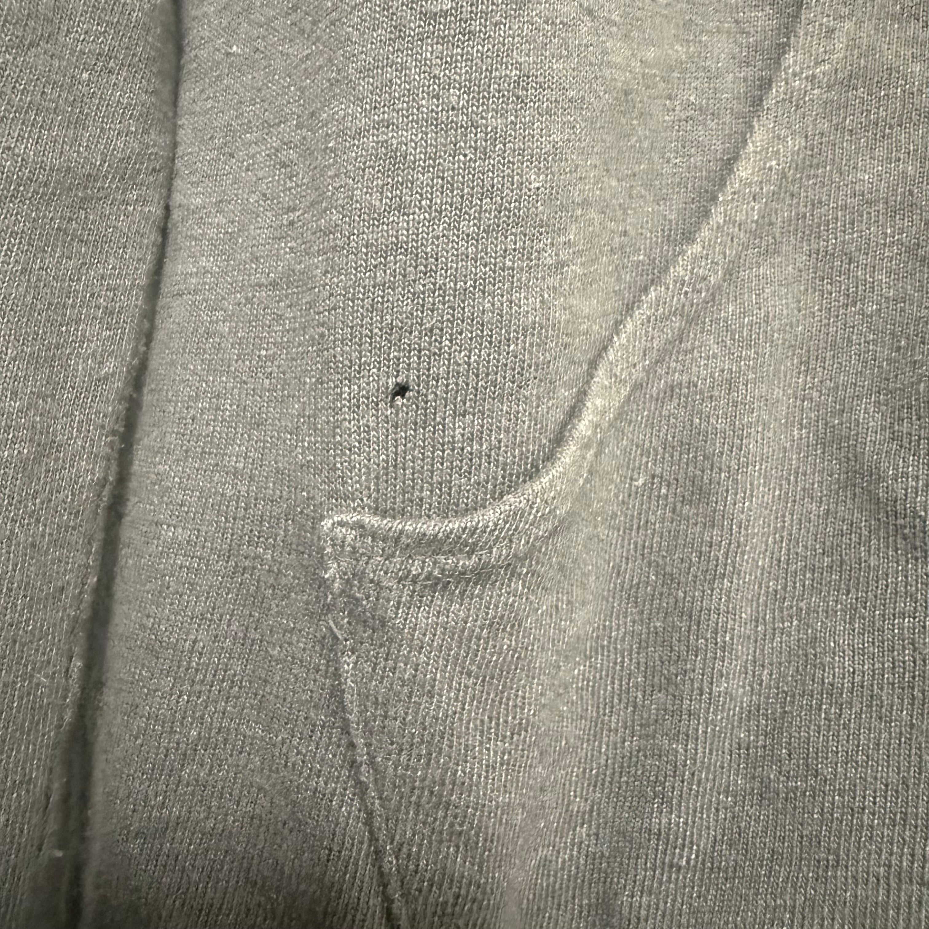 Chrome Hearts Horseshoe Dagger Zip Grey Sz Large