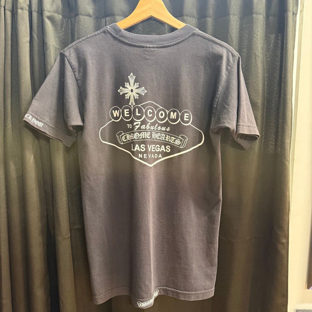 Chrome Hearts Vintage Black Welcome To Las Vegas Shirt Size Medium