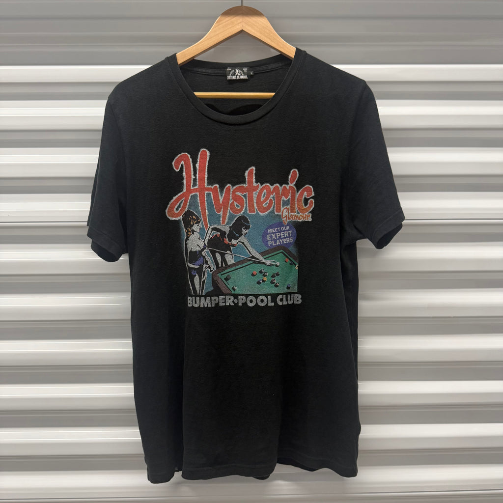 Hysteric Glamour Black Pool Club Shirt Size Large