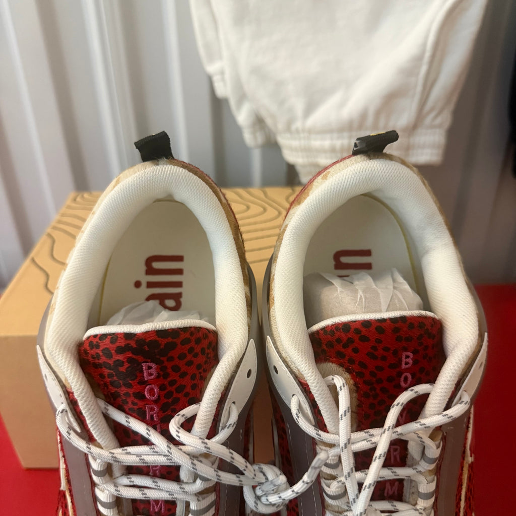 Sicko Diamond Red Cheetah Hiking Shoe Size 11