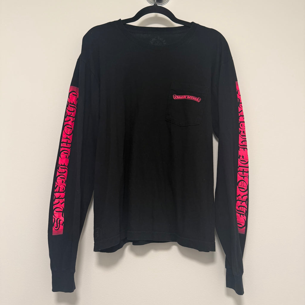 Chrome Hearts Made In Hollywood Pink Longsleeve Size L