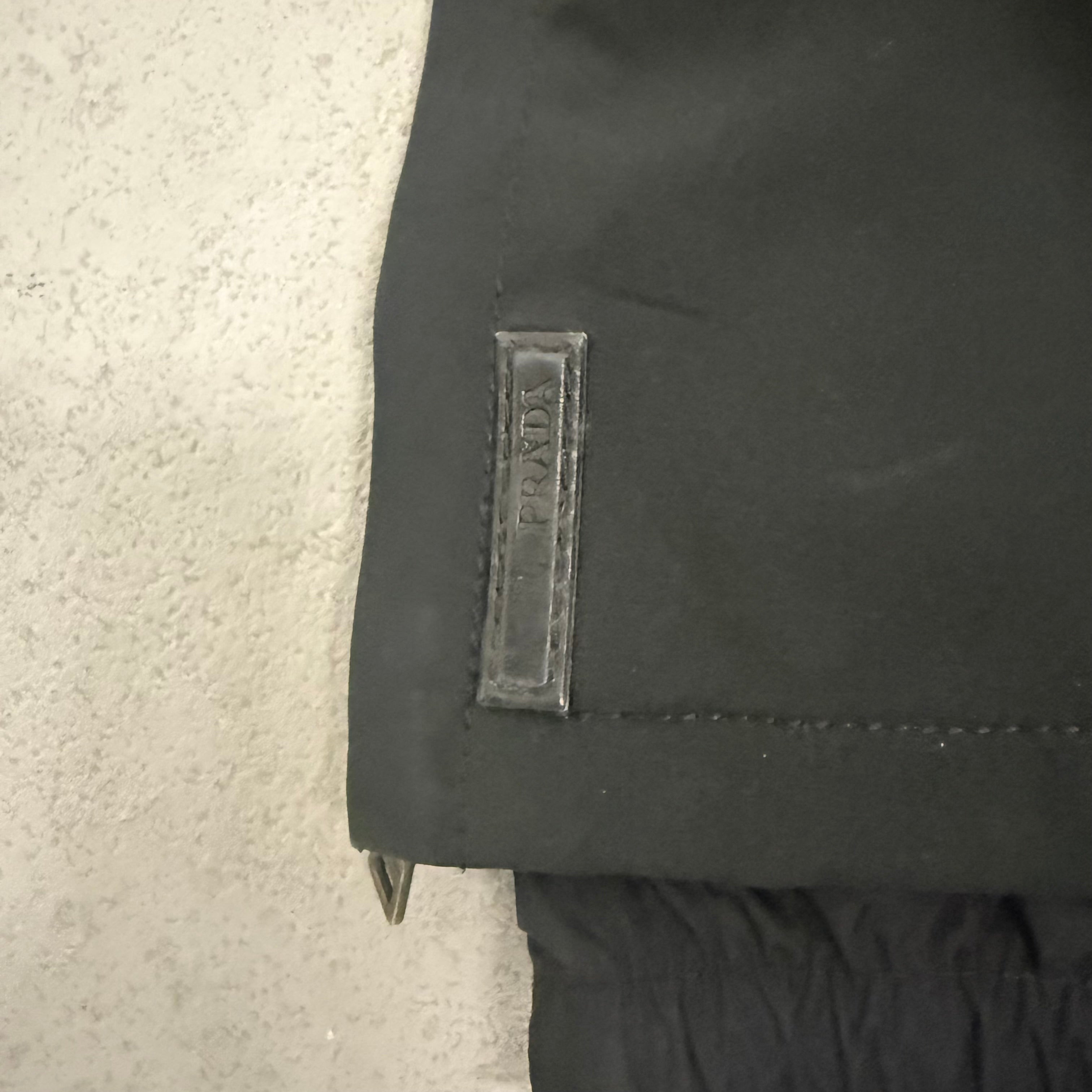 Prada Linea Rossa Gore Tex Ski Pants Snow Trousers Black Size Medium (44)