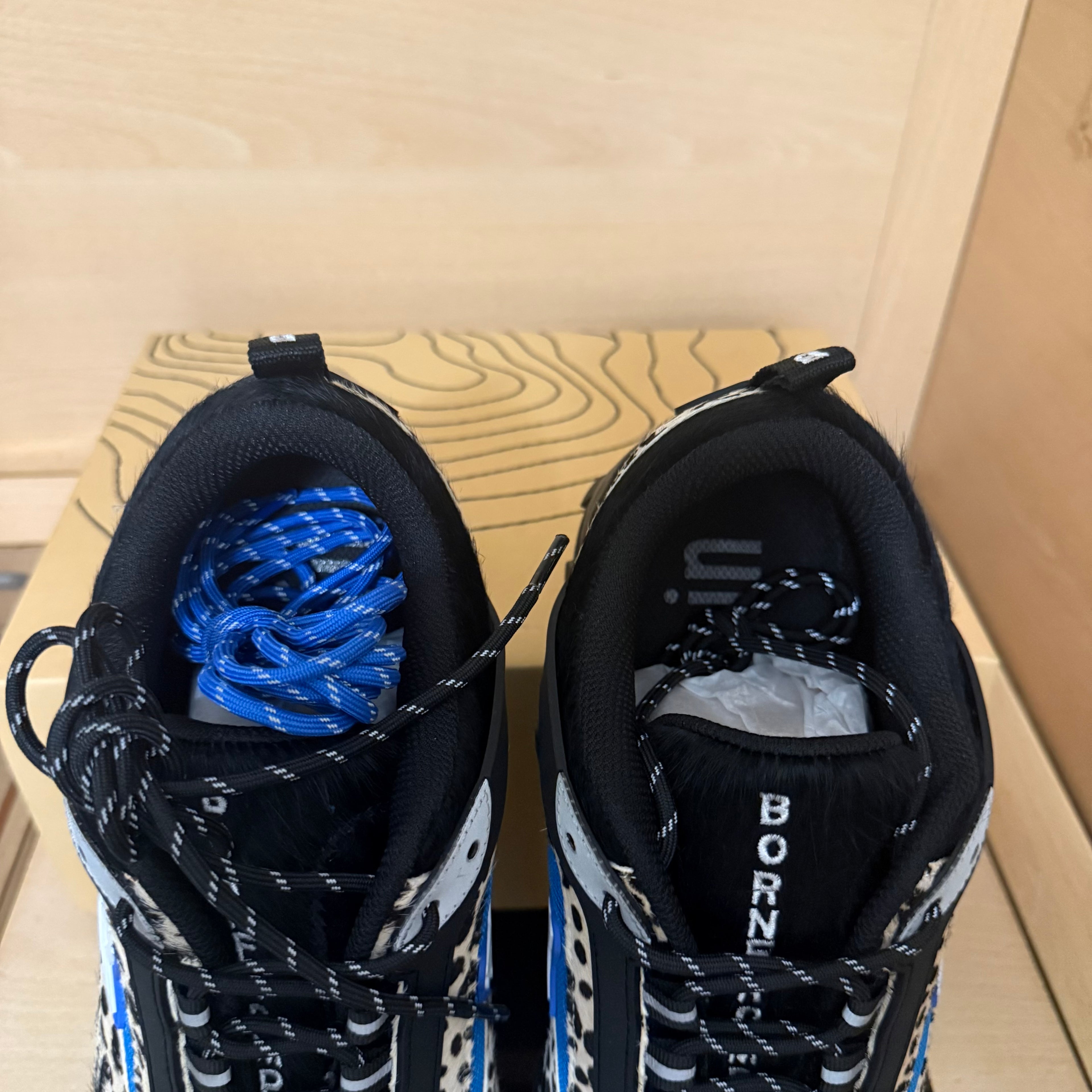 Sicko x PDF Diamond Cheetah Hiking Shoe Size 10