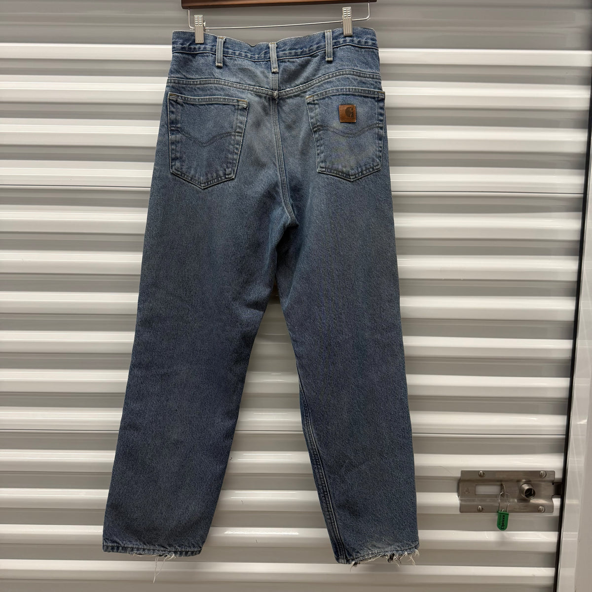 Vintage Carhartt Denim Plaid Size 32