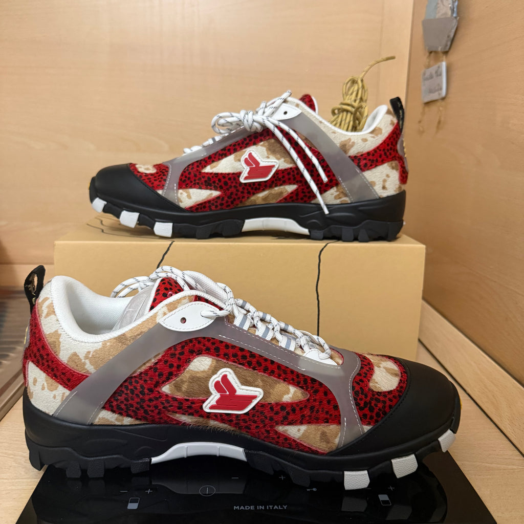 Sicko x PDF Red Cheetah Hiking Shoe Size 11