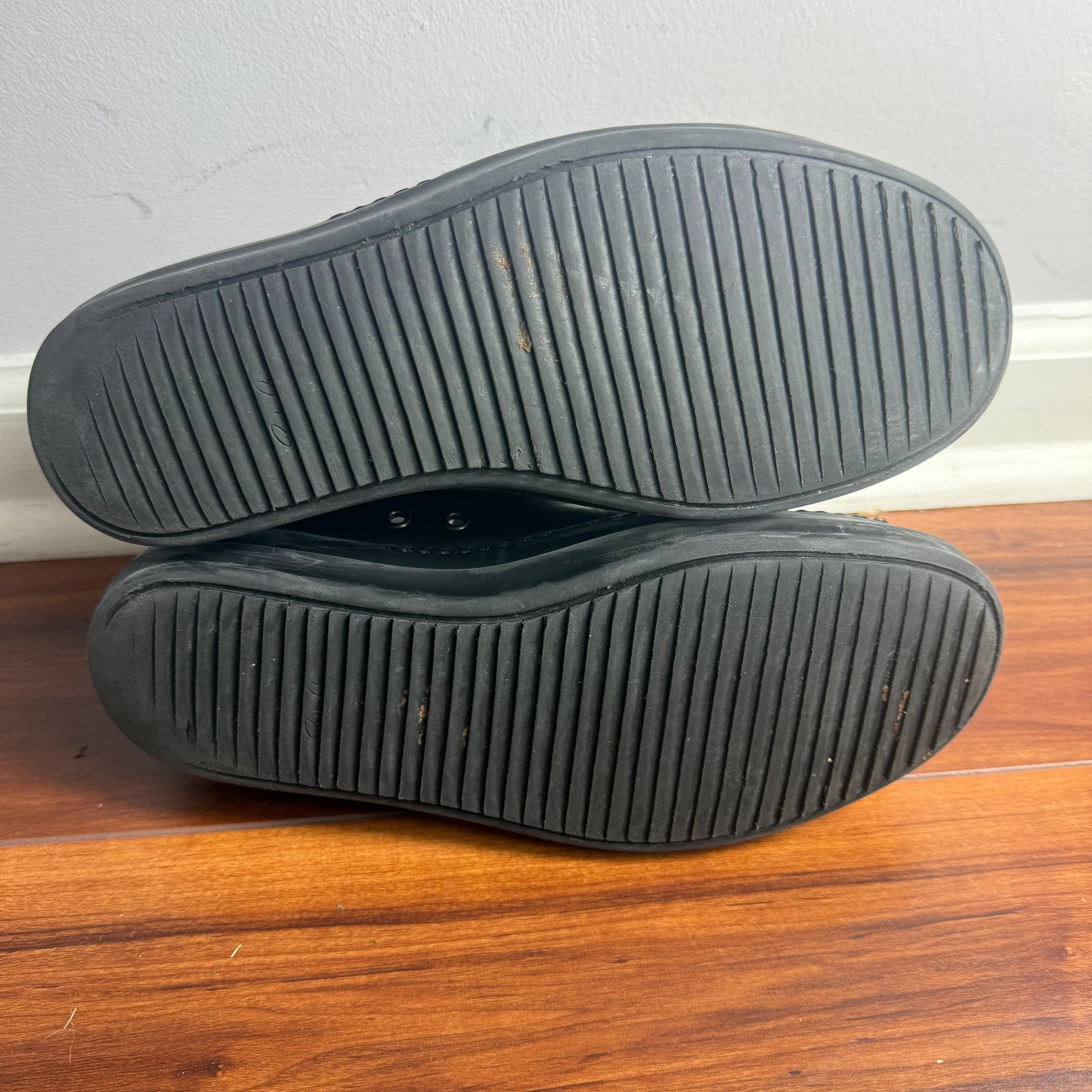 Rick Owens Ramones Low Triple Black Size 8 (41)