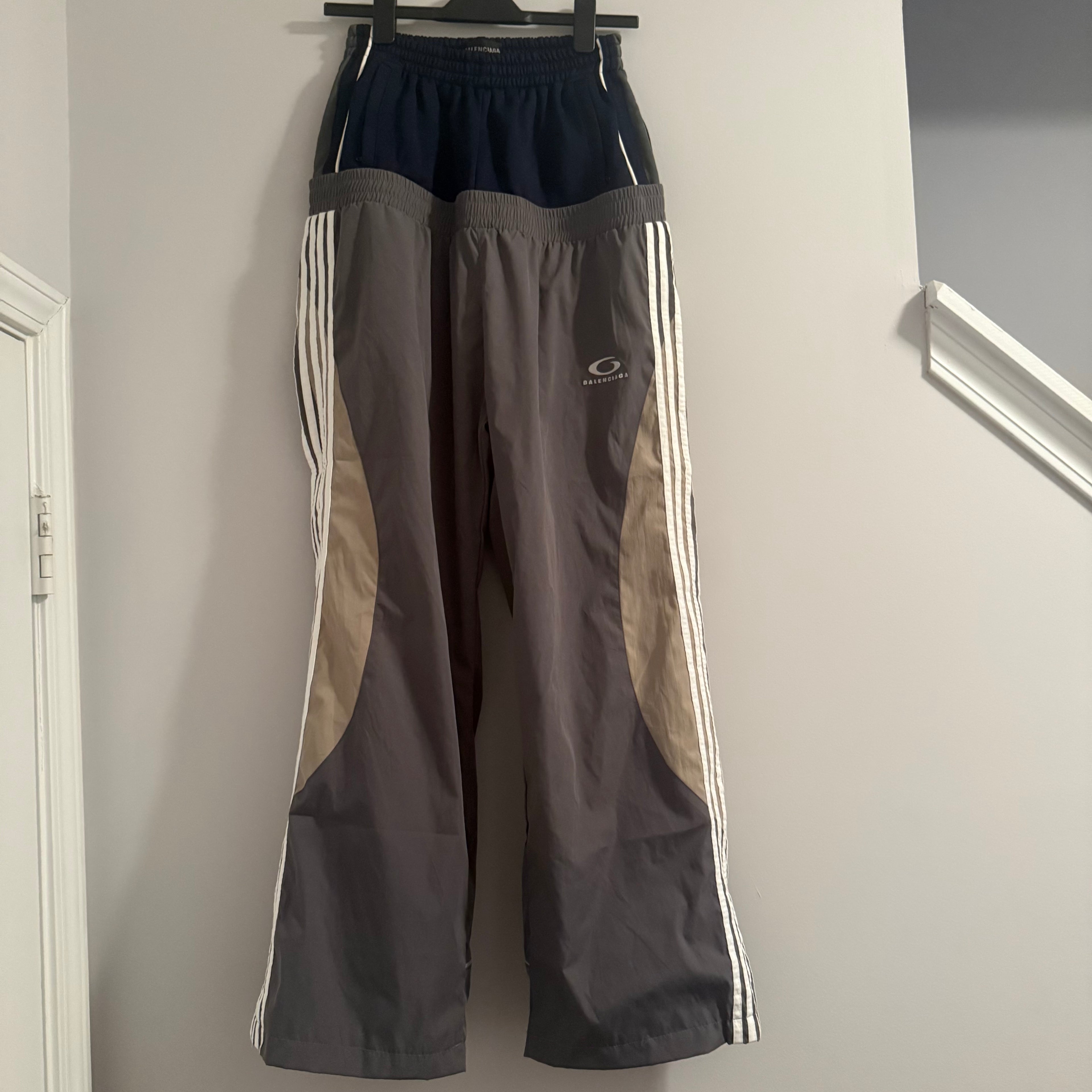Balenciaga Grey Cut Up Sweatpants Size XS