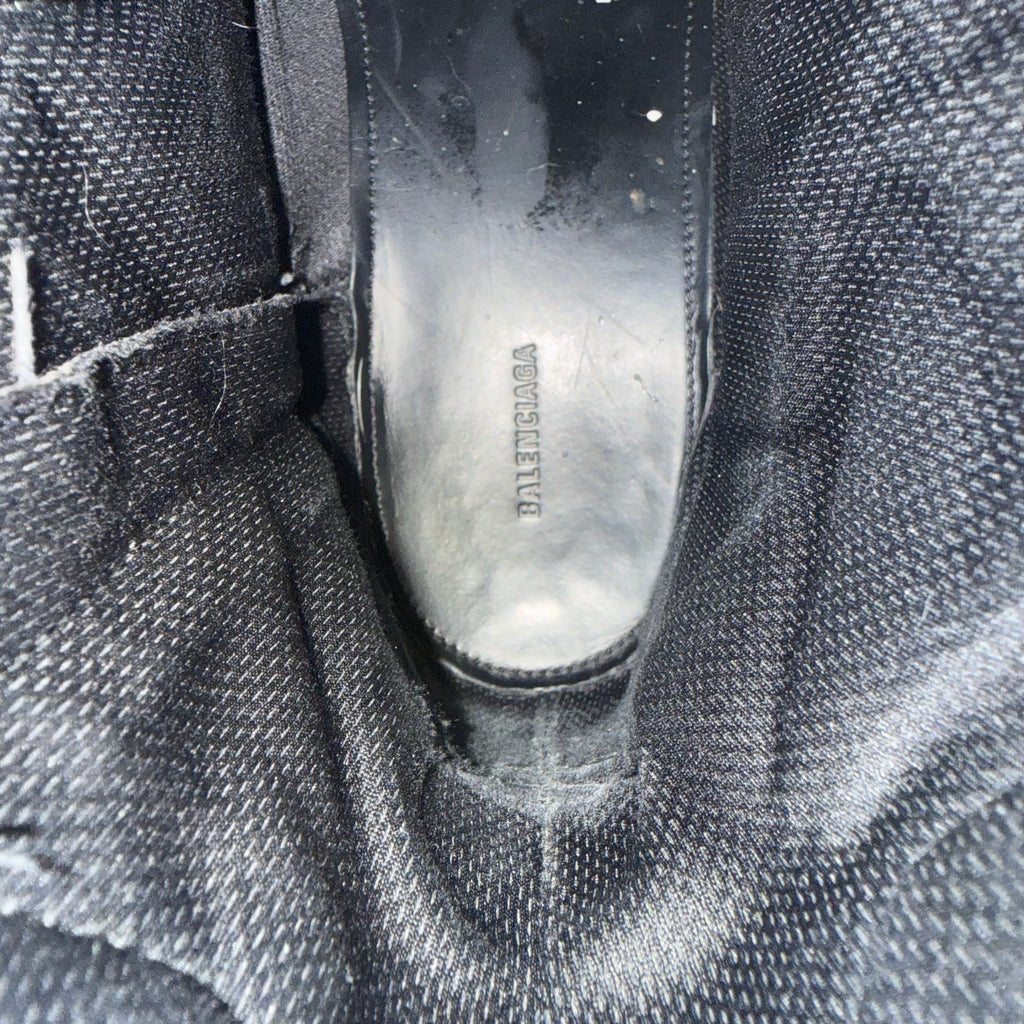 Balenciaga Black Strike Boot Size 8 (41)