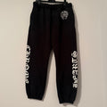 Chrome Hearts Black Horseshoe Sweatpants Size Large