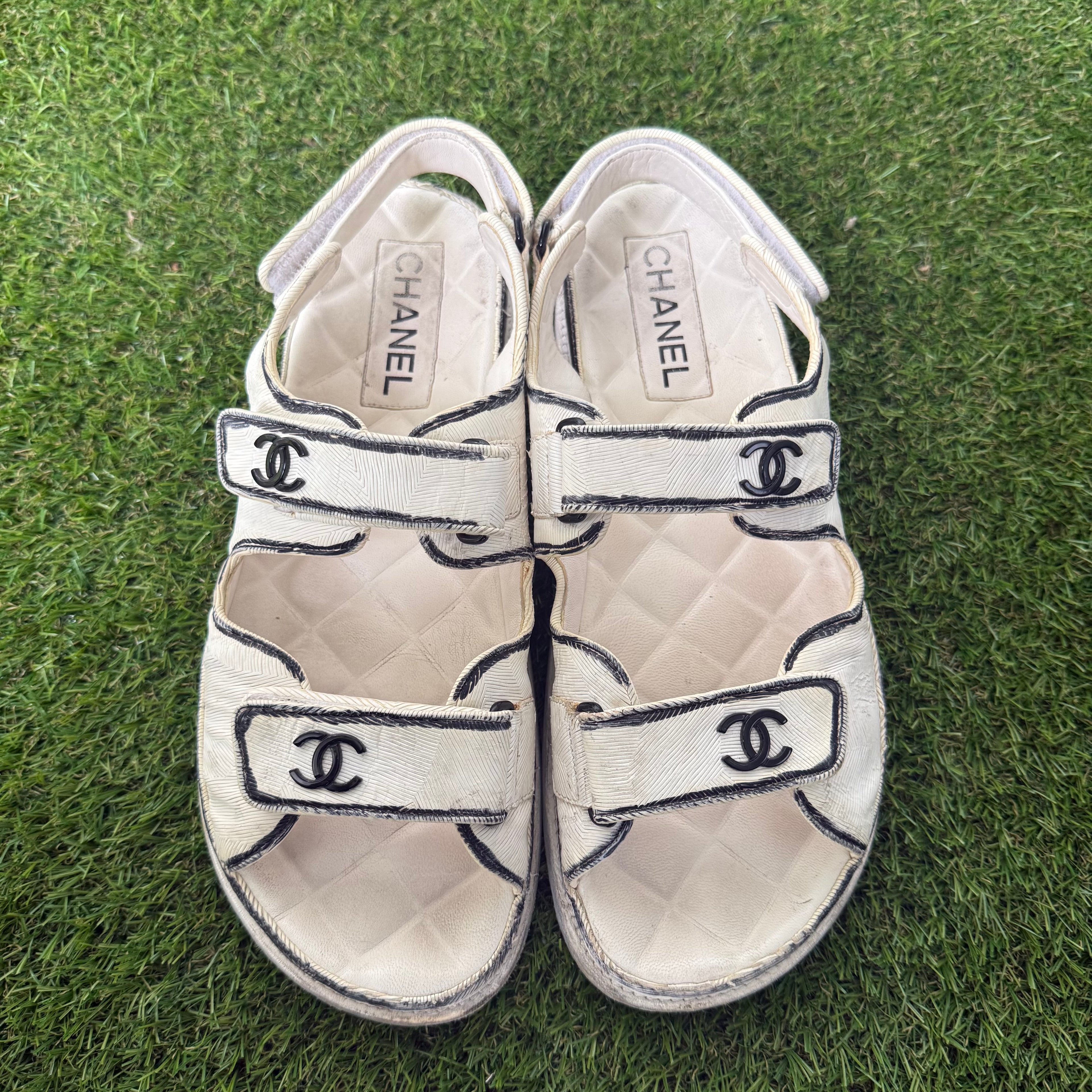 Chanel SS22 Double C Dad Slides