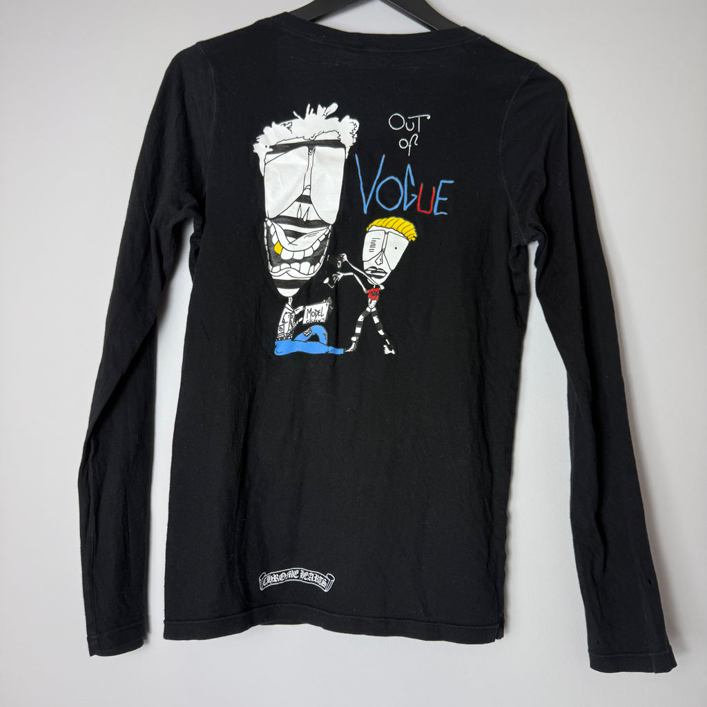 Chrome Hearts Matty Boy Out of Vogue Black Longsleeve