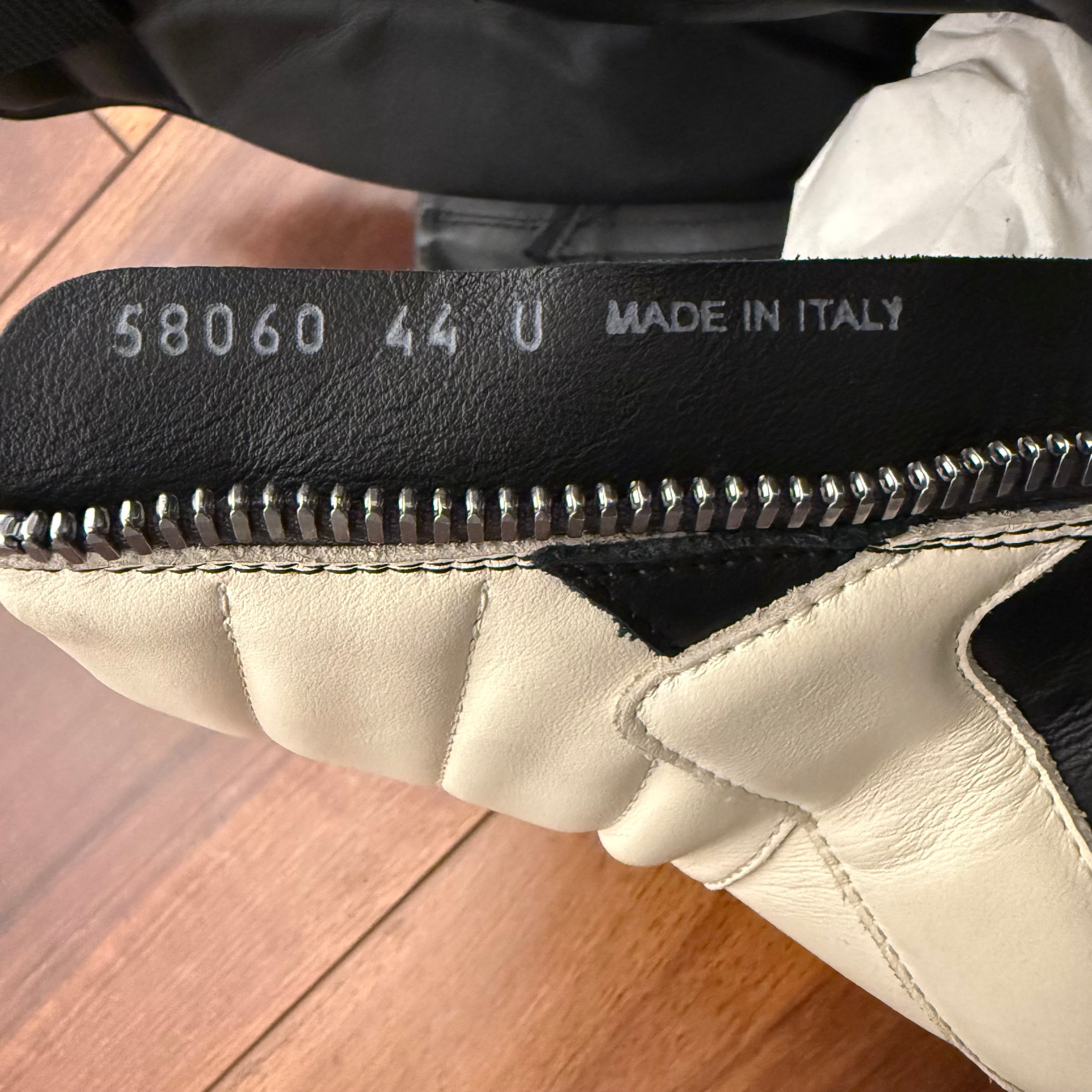 Rick Owens Black Geobasket Sneaker Size 11 (44)