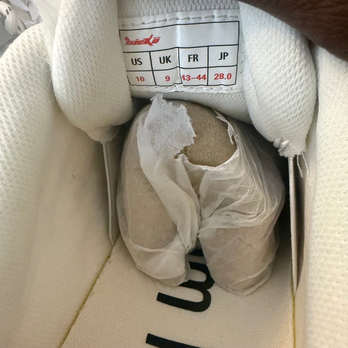 Sicko x 424 Hiking Shoe White Size 11