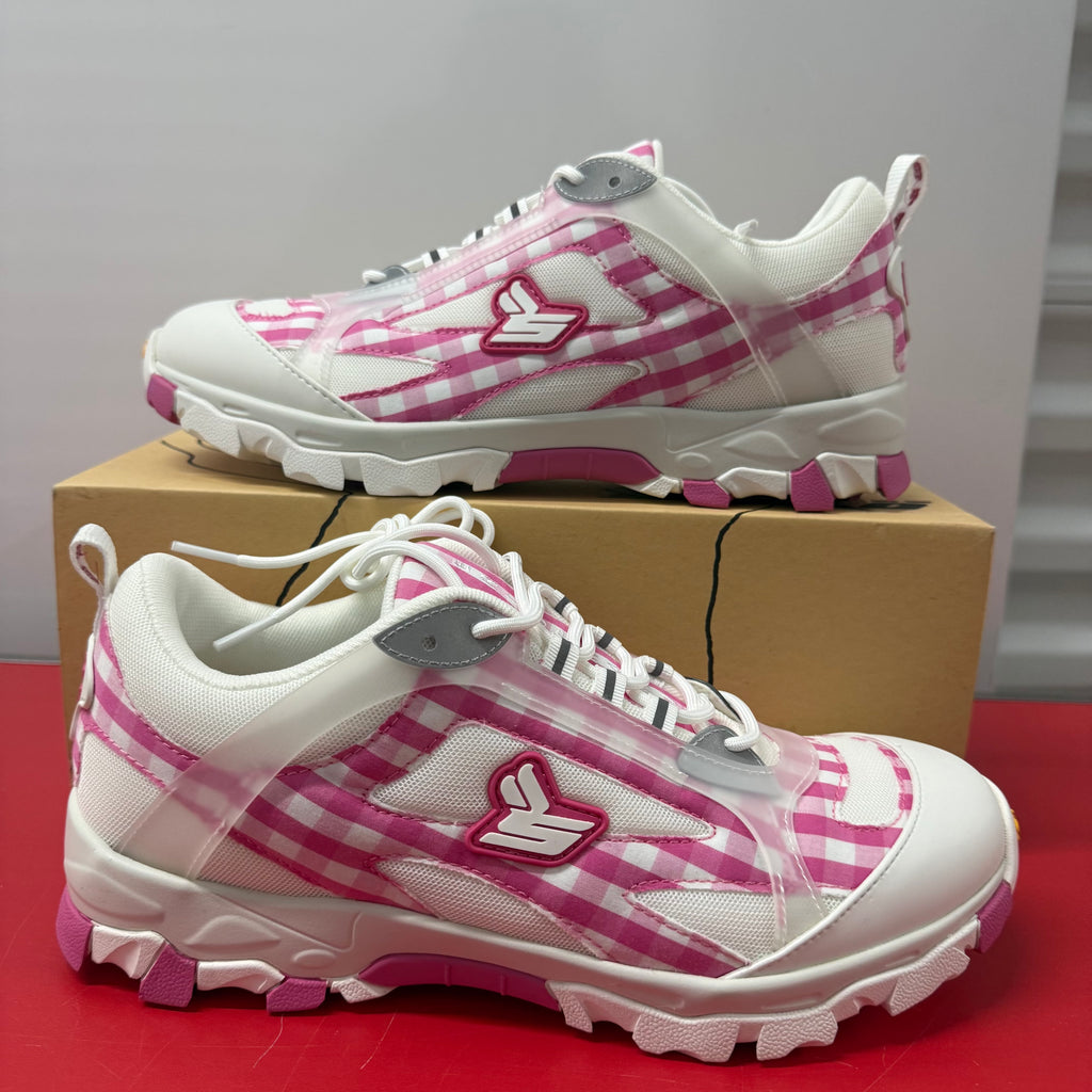 Sicko x Eric Emmanuel Pink/White Hiking Shoe Size 44 DS