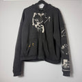 Enfants Riches Deprimes Black Asphyxiation Zip Up Size Medium