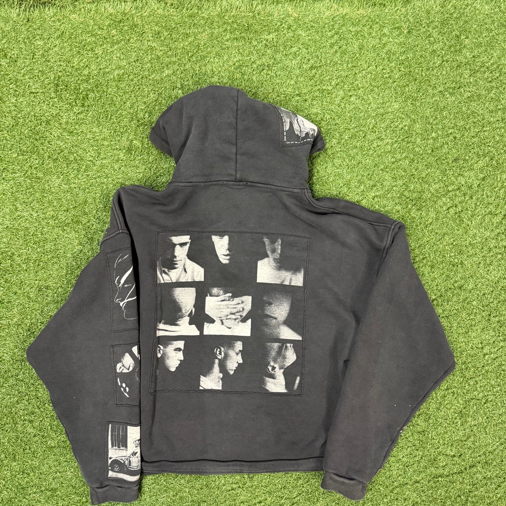 Enfants Riches Deprimes Black Asphyxiation Zip Up Size Medium