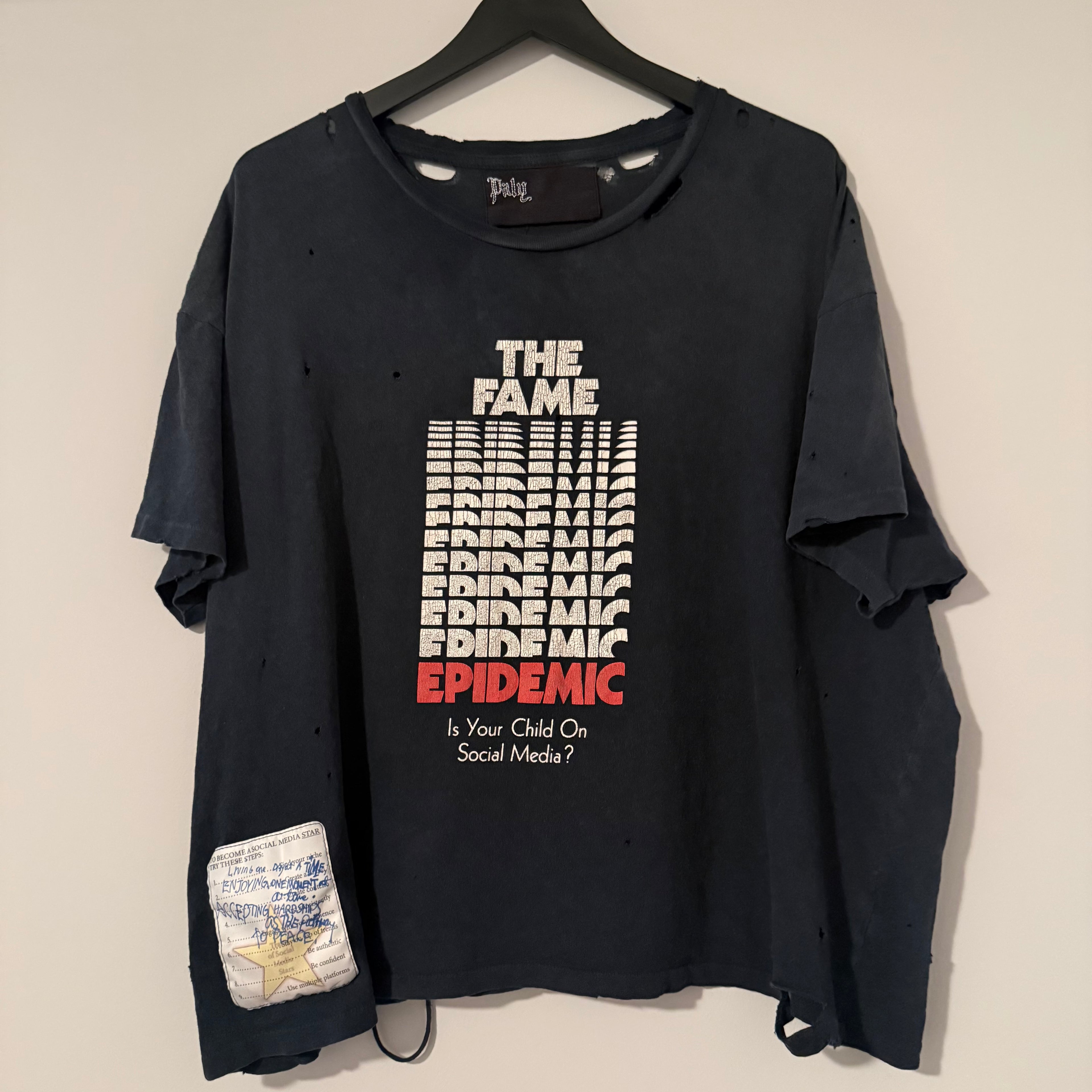 Paly Hollywood Epidemic Shirt Size Medium