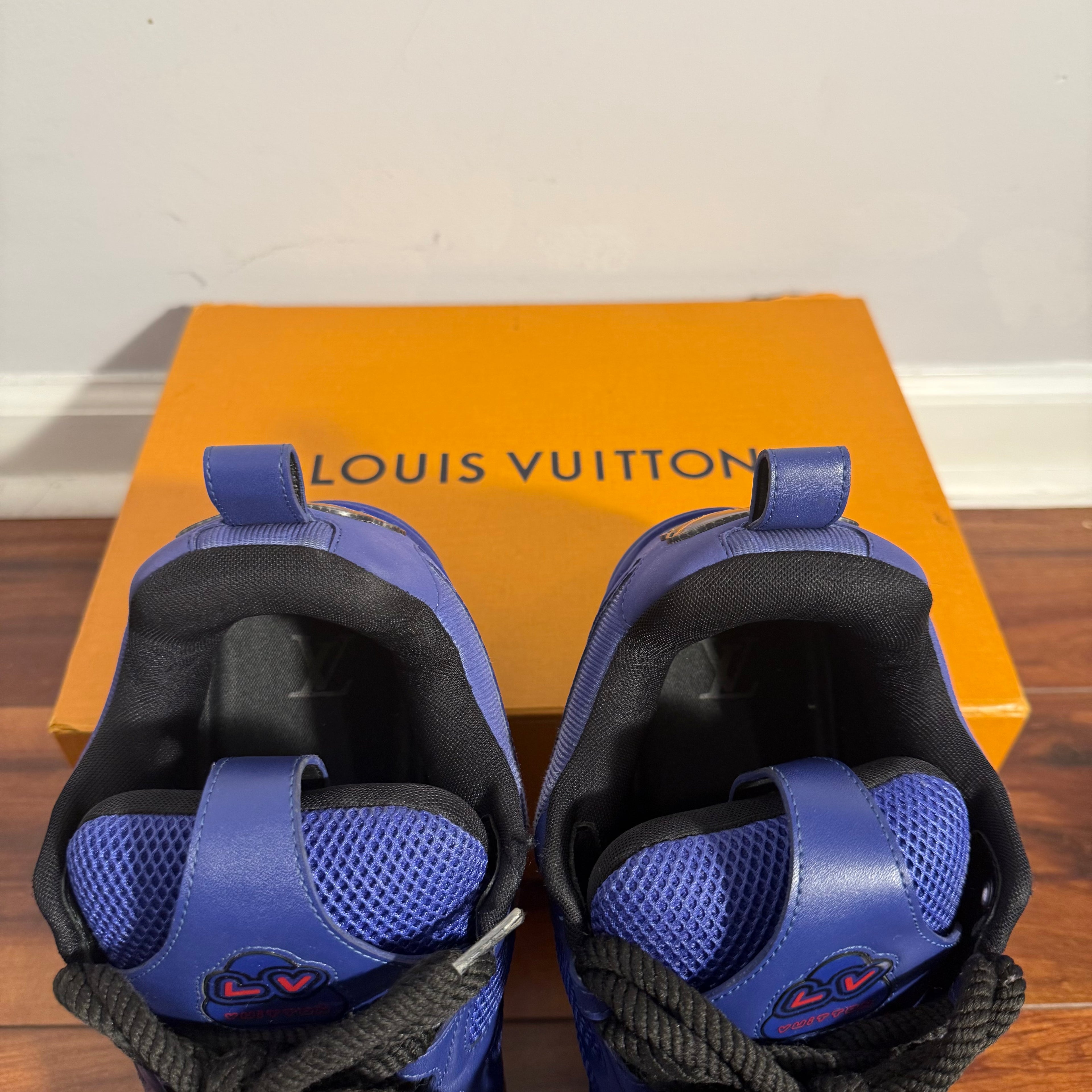 Louis Vuitton Deep Blue Skate Sneaker Size 11 (9.5 LV)
