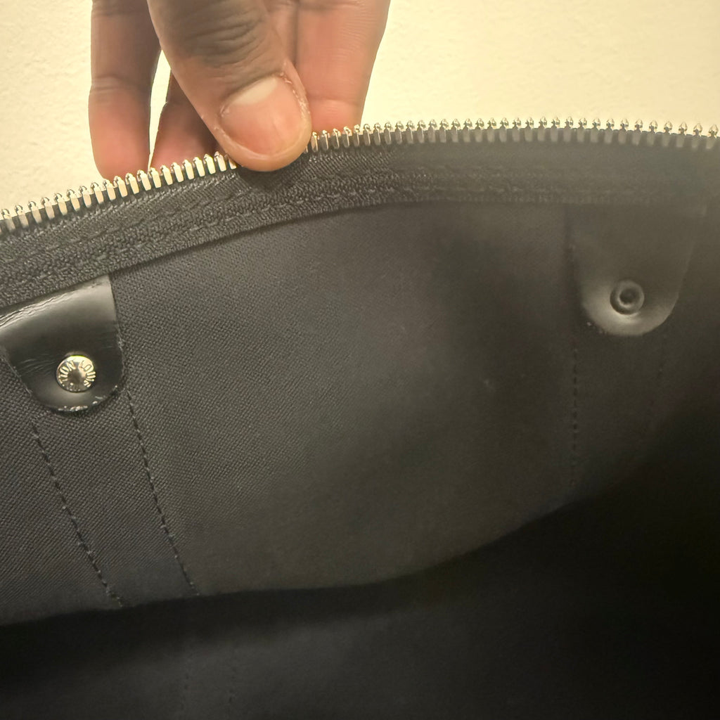 Louis Vuitton Damier Graphite Keepall Bandoulière Leather 45