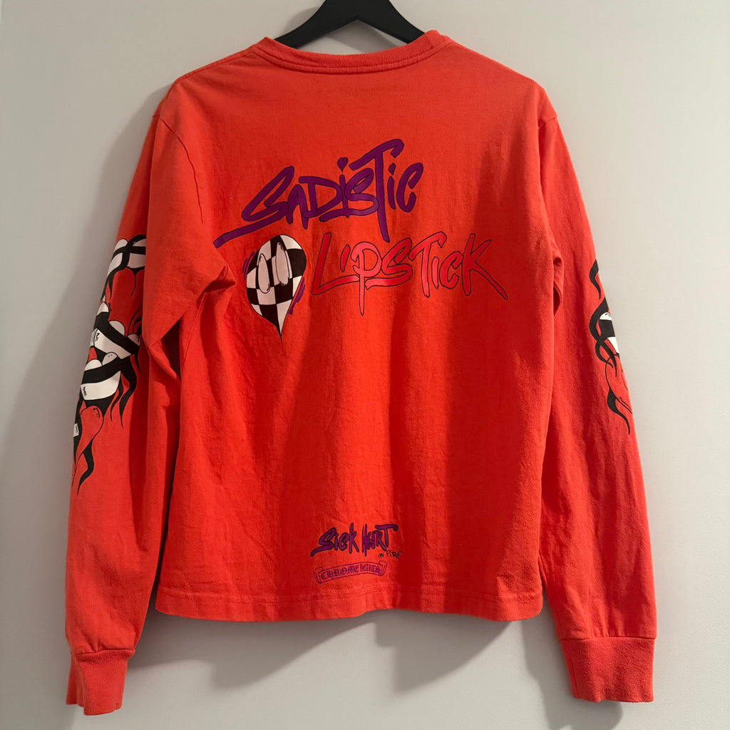 Chrome Hearts Matty Boy Sadistic Lipstick Shirt Size Small