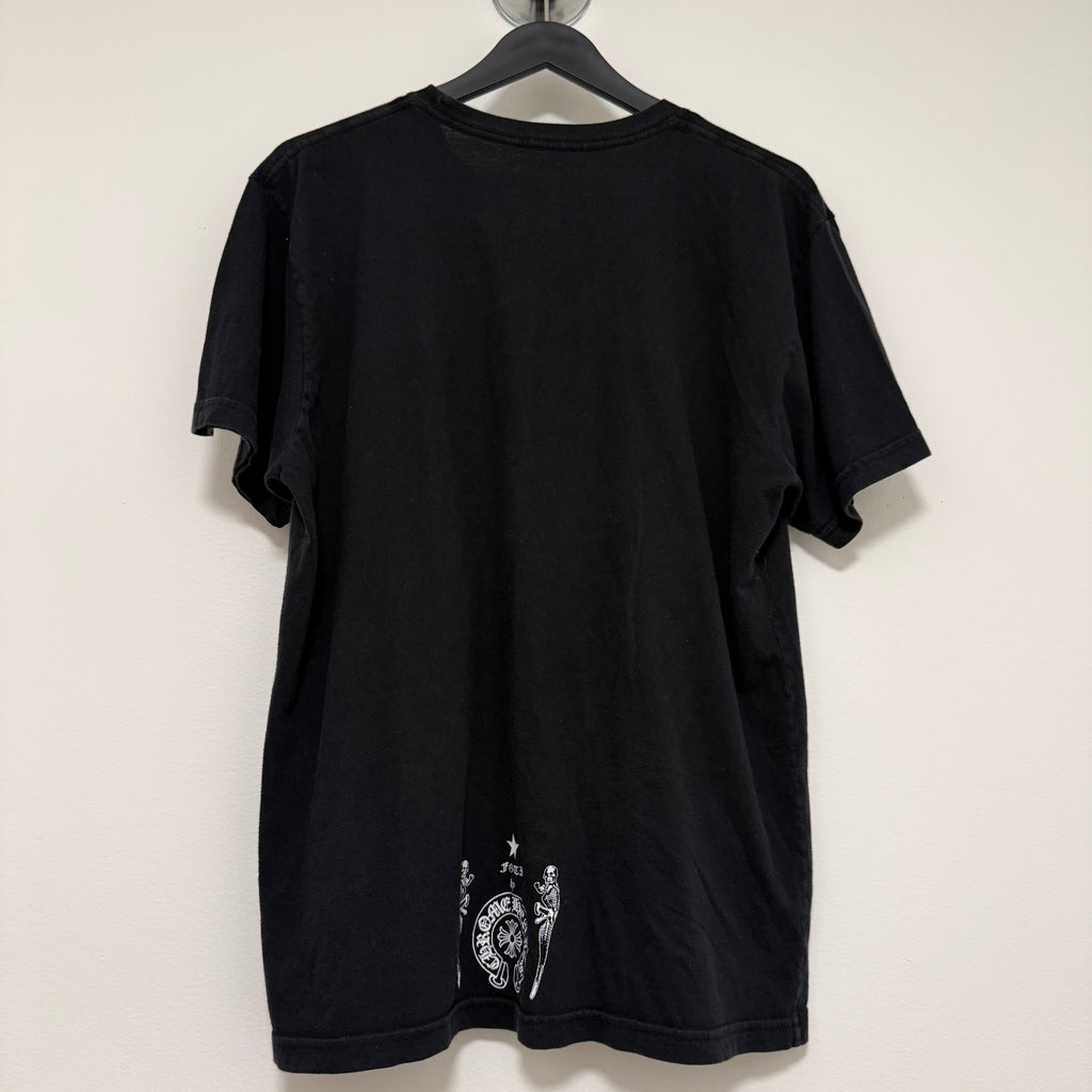 Chrome Hearts FOTI Harris Space Astronaut Black Tee Sz Large