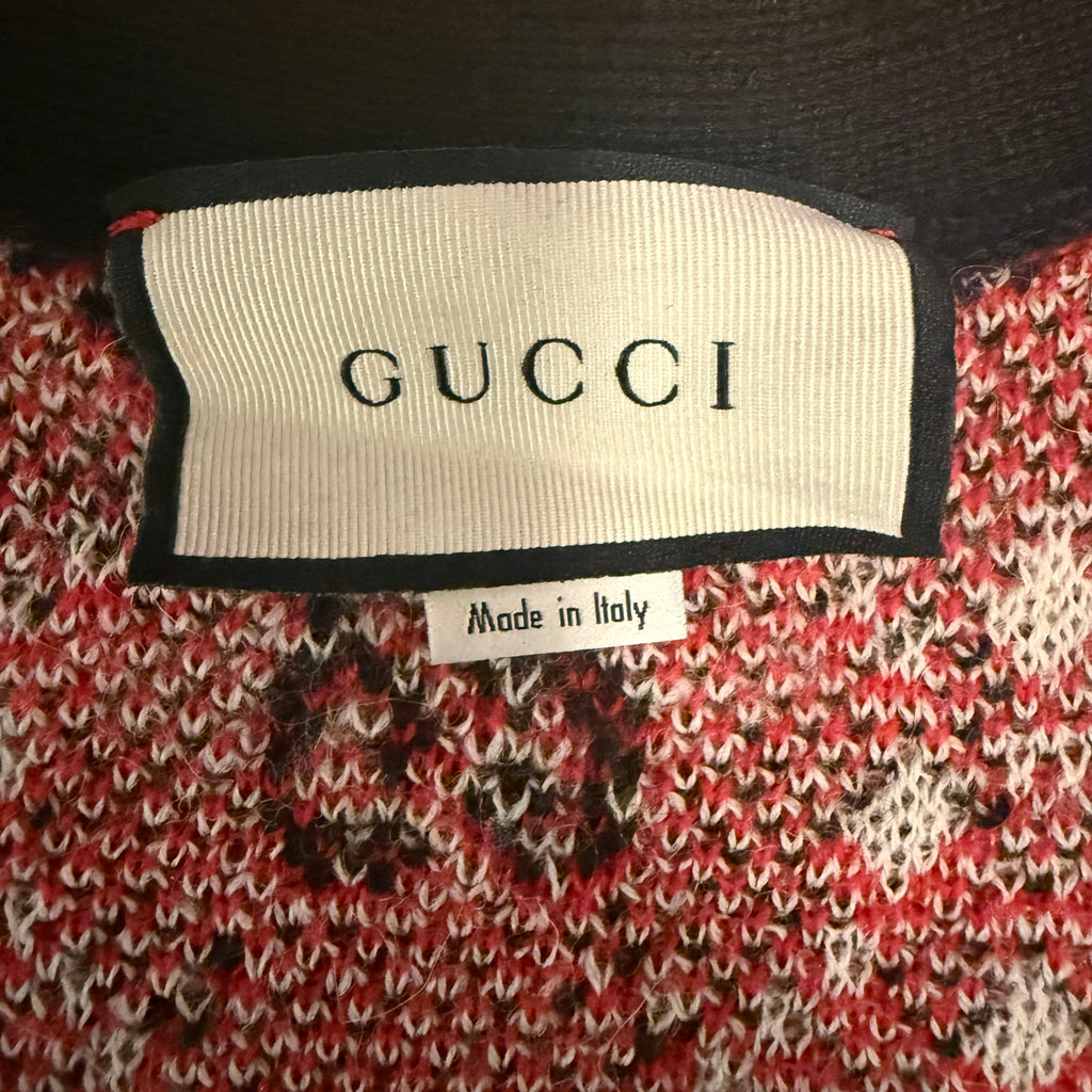 Gucci Cotton Wool Knit Cruise SS19 Sweater Sz Large