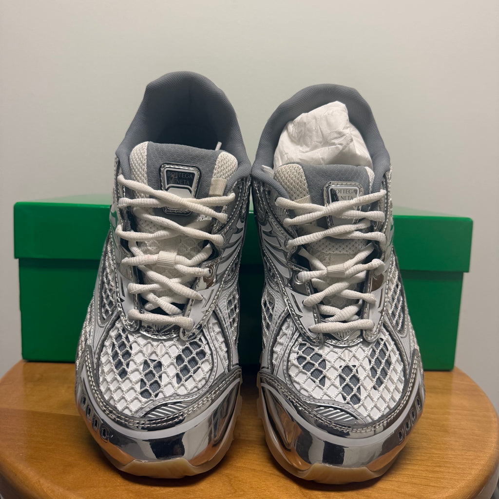 Bottega Orbit Sneaker Silver/Gum Sz 7