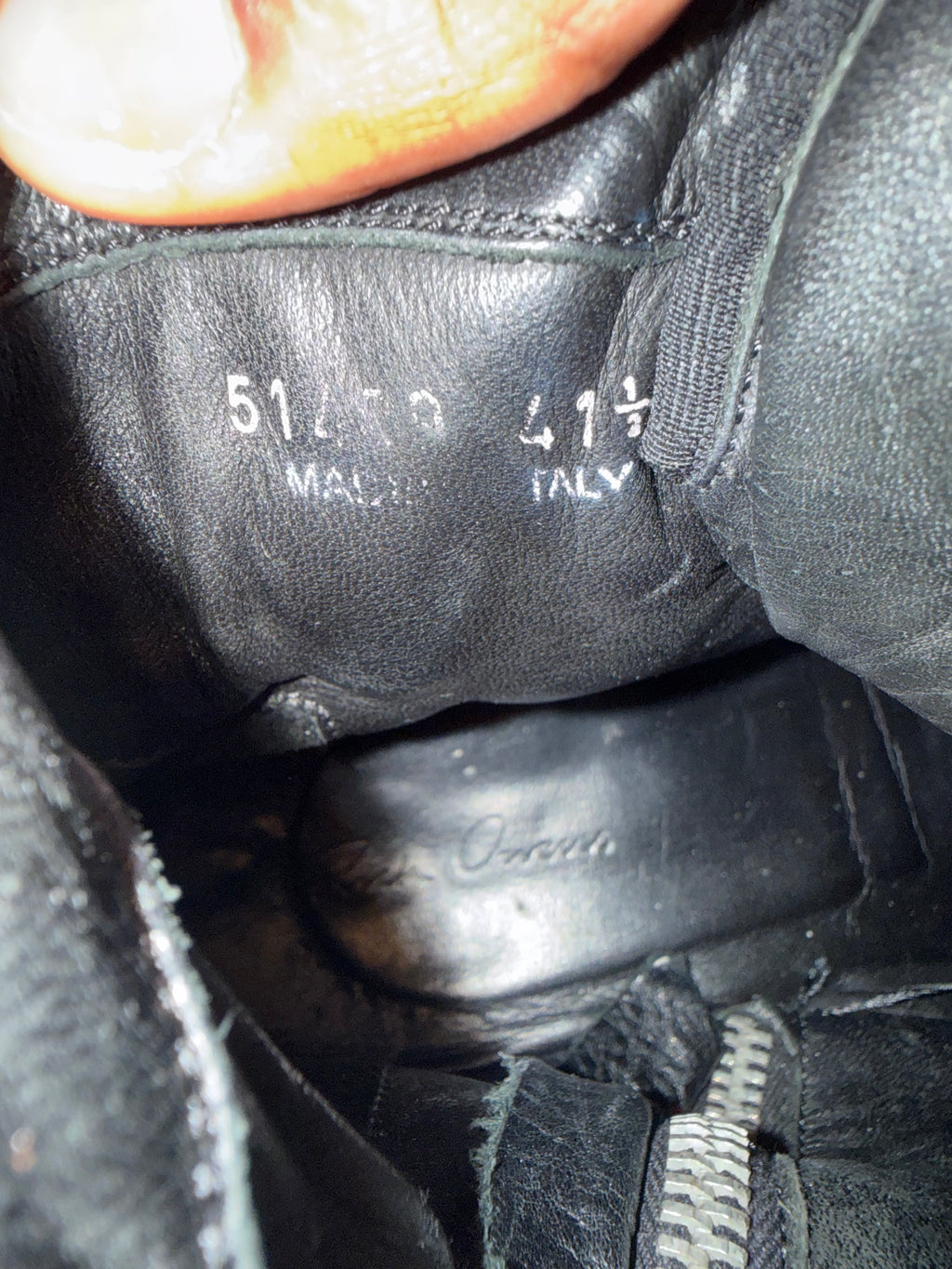 Rick Owens Triple Black Geobasket Size 8.5