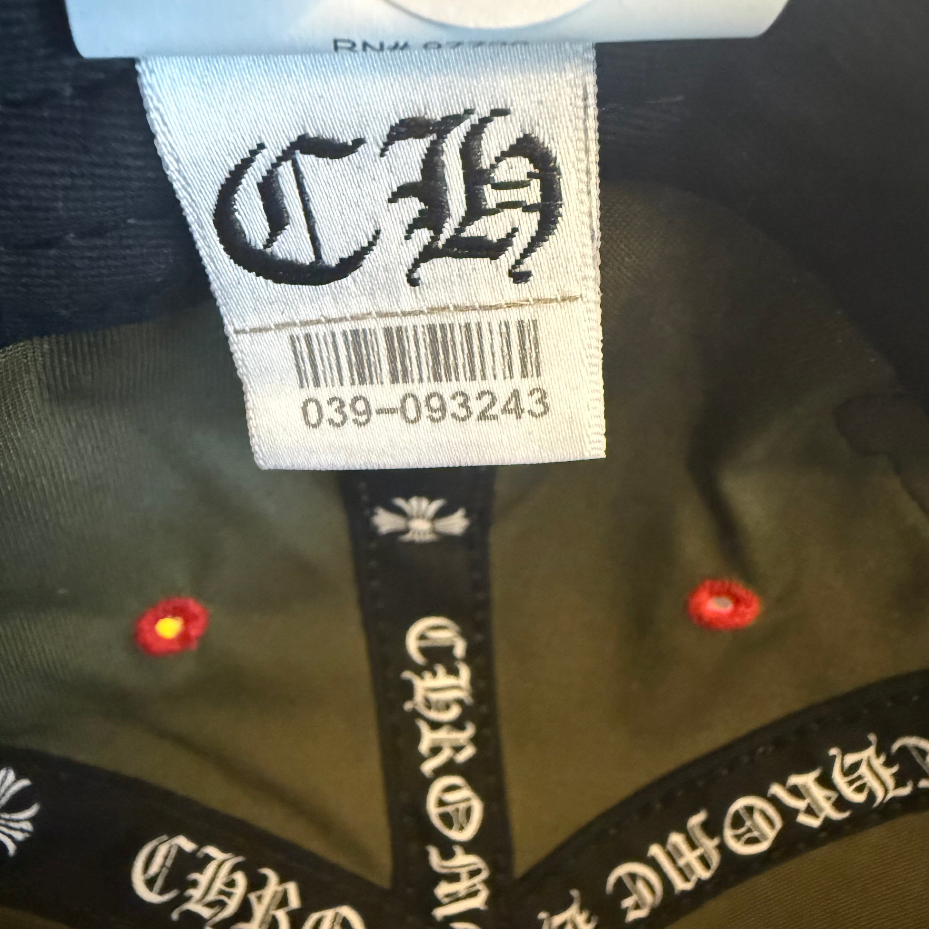 Chrome Hearts Olive Gas Station Trucker Hat
