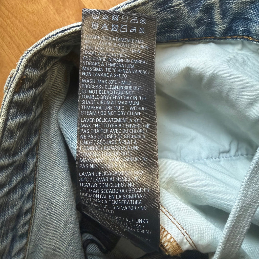 Balenciaga Italian Indigo Ring Denim Size Small