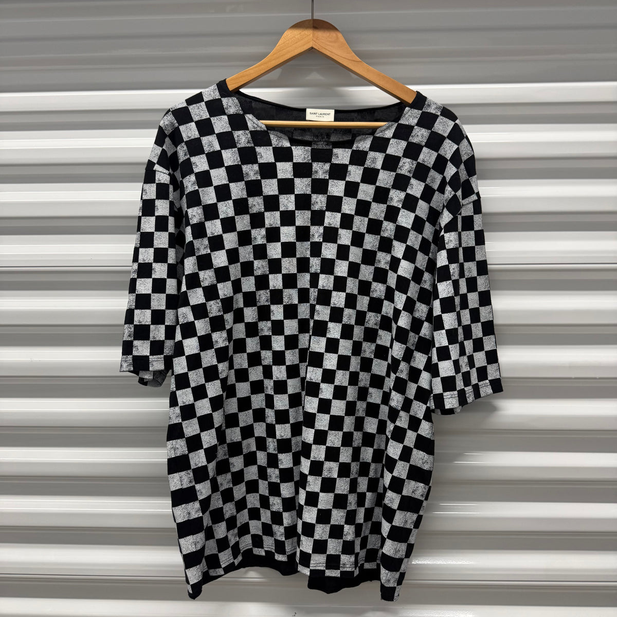 Saint Laurent Checkered Shirt Size Large