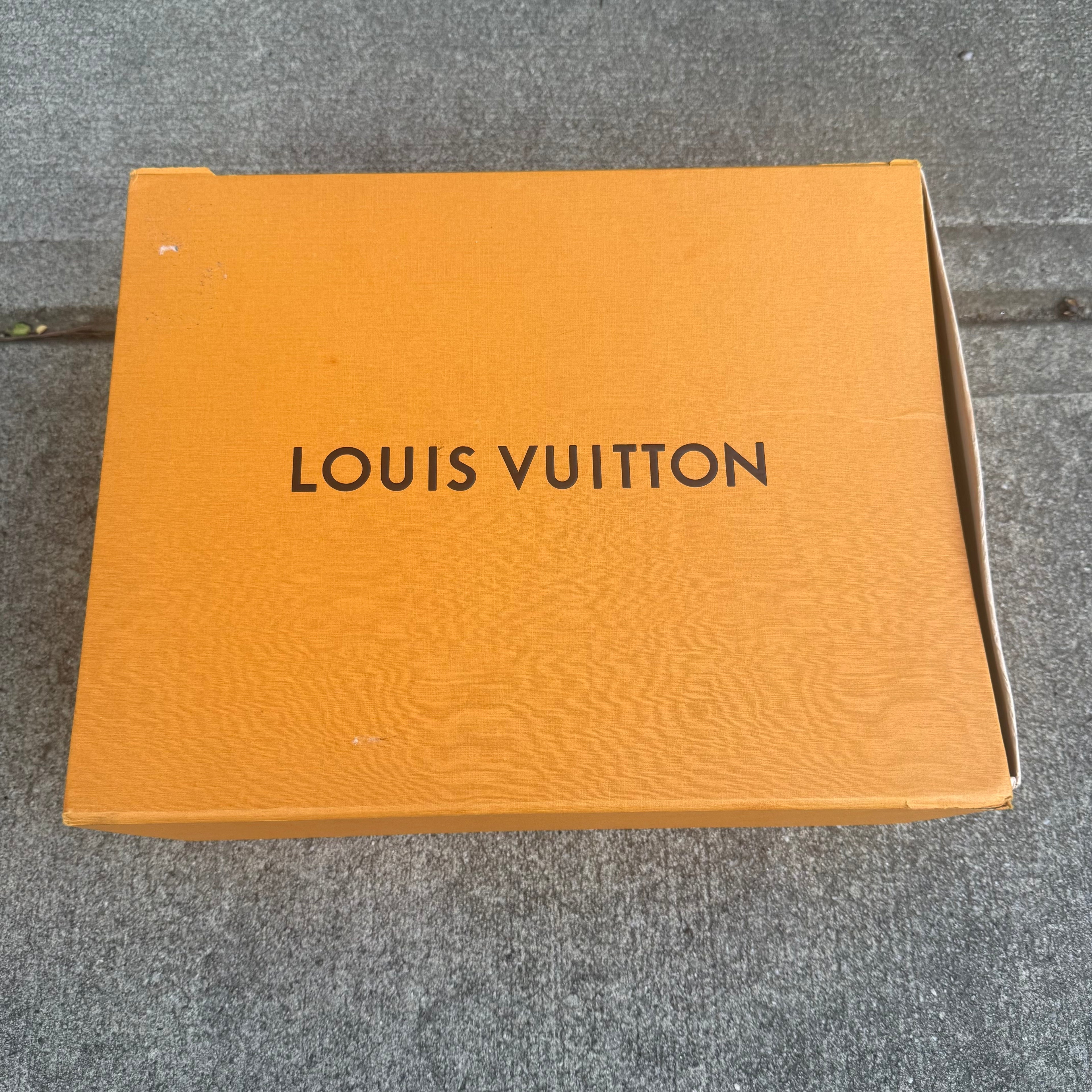Louis Vuitton Trainer 2 Green White Size 8 LV