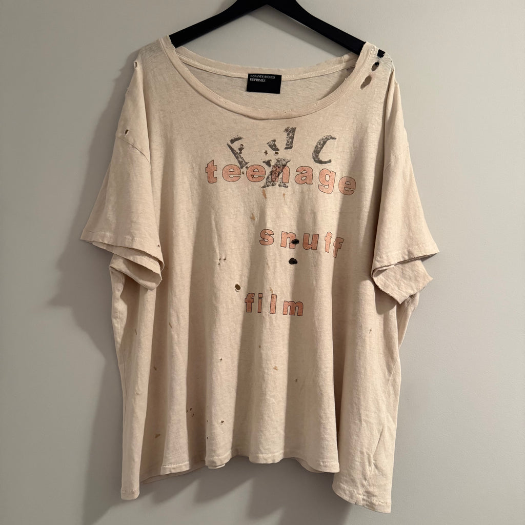 Enfants Riches Deprimes Teenage Snuff Film Shirt Size XXL