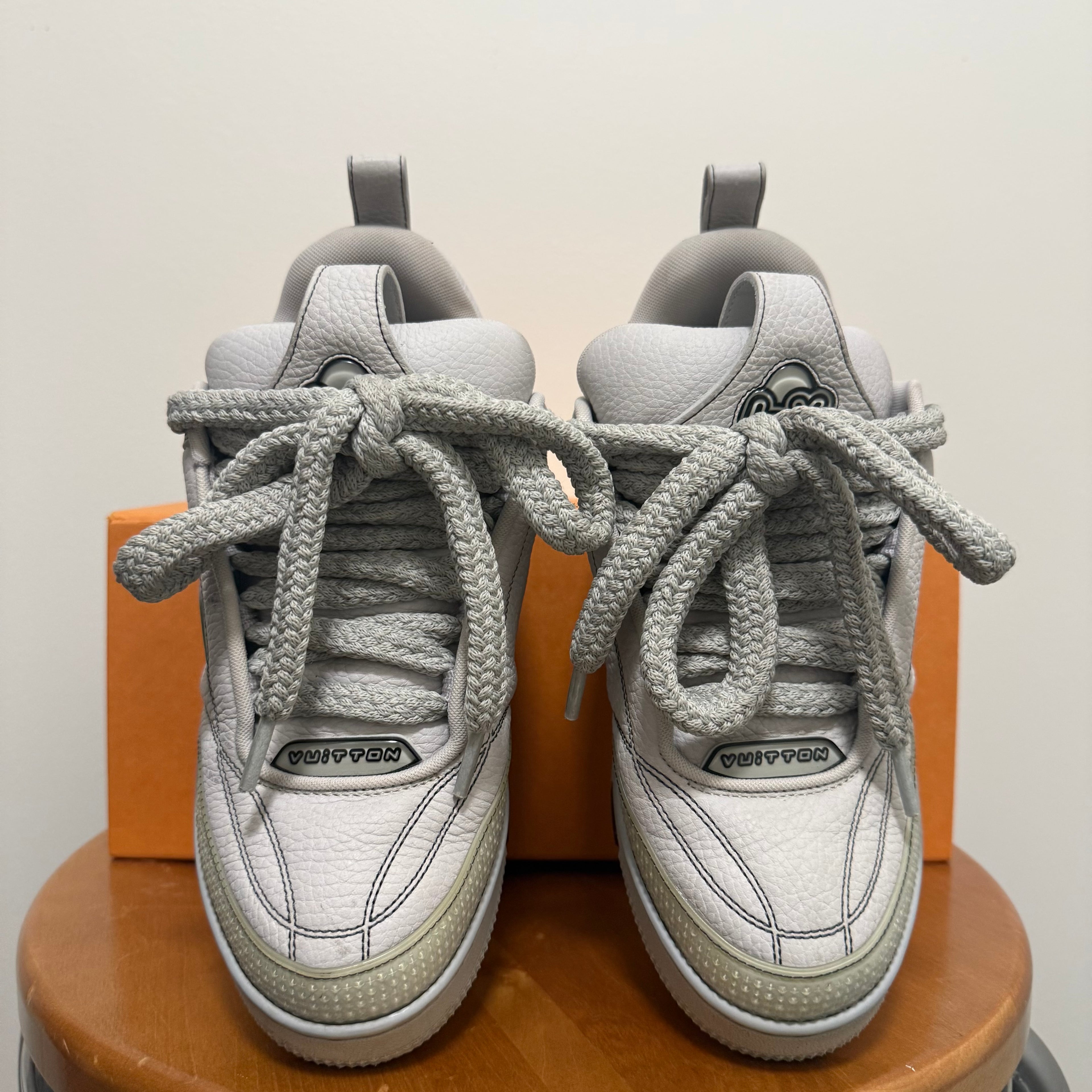 Louis Vuitton Skate Trainer Grey Sz 7 US (5.5 LV)