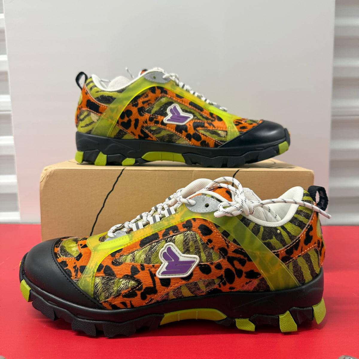 Sicko x Complexcon Tiger Orange Hiking Shoe Size 11