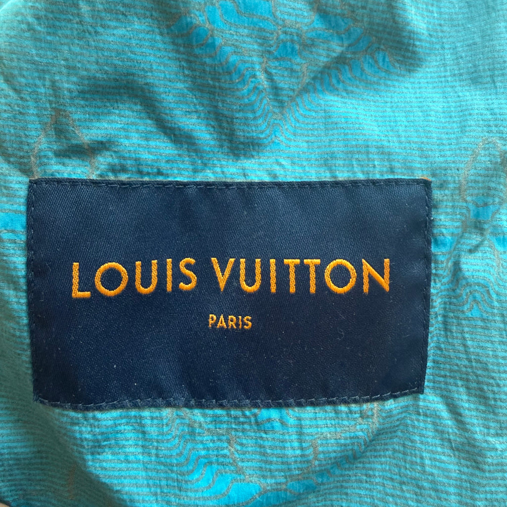 Louis Vuitton Blue 2054 Monogram Windbreaker Sz Large